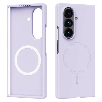 Galaxy Z Fold5: Flüssiges Silikon-Handyhülle 6 5 mit MagSafe Magnetischer Kabelloser Ladefunktion Stoßfester Schutz