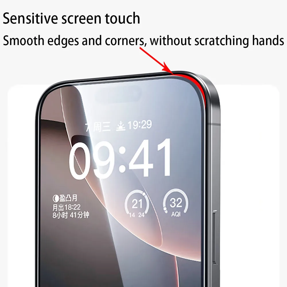 4Pcs Volle Abdeckung Gehärtetem Glas Screen Protector Glas – Bild 3
