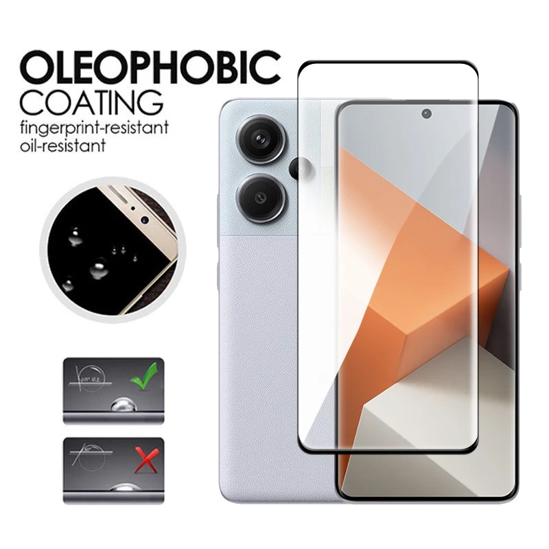 Glas Gehärtetes Glas 6,67 zoll Volle Abdeckung 3D Gebogene Screen Protector – Bild 3