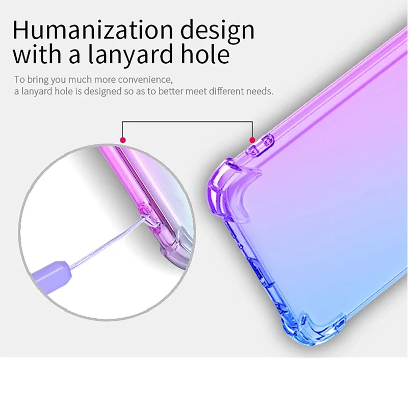 Gradient Airbag Stoßfeste TPU-Hülle Schutzhülle Funda – Bild 6