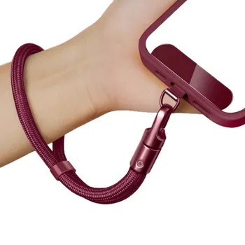 Universelles verstellbares Handy-Lanyard, kurzes Handgelenkband mit selbstsicherndem Anti-Drop-Design