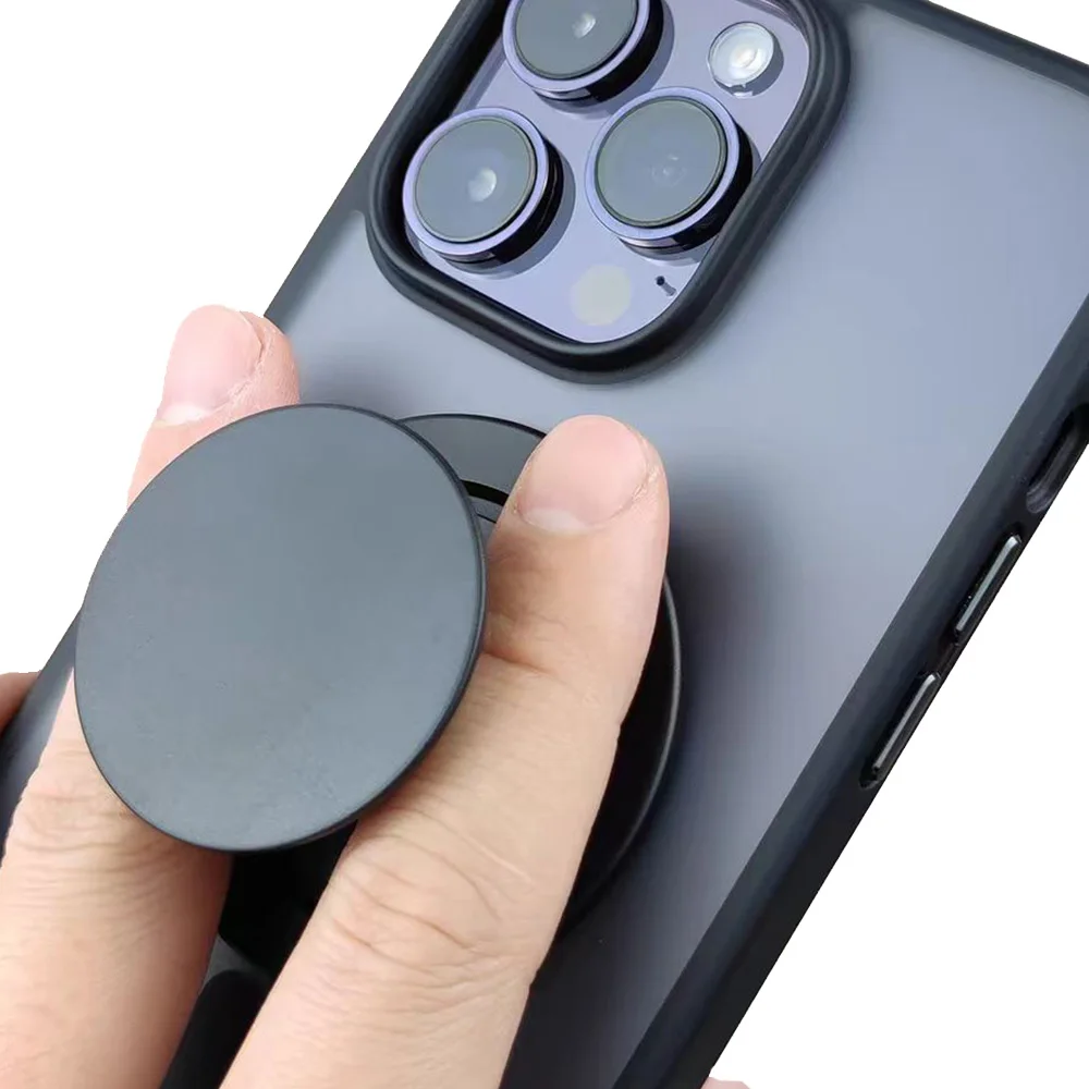 Magnetischer, faltbarer Handygriff-Halter mit Ringständer für iPhone 17, 16, 15, 14, 13 – N52 Magnet-Fingerhalterung – Bild 4