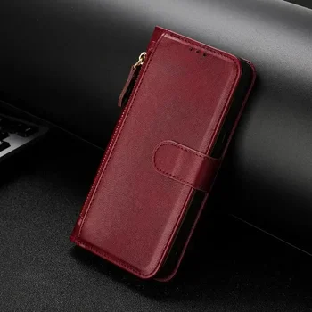 Flip Case Reißverschluss-Lederhülle Luxus-Cover 13T 13S 15R 15T Funda