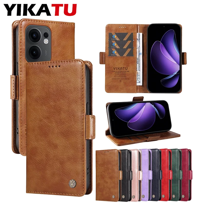 OnePlus 12: Luxus-Leder-Brieftaschen-Handyhülle 13T ACE 3V 5 Pro, magnetische Flip-Standhülle CE4 Lite Taschen