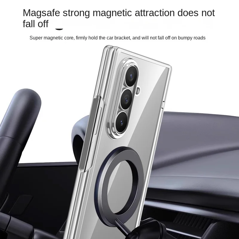 Fall Luxus Überzug Magsafe Ring Stehen Magnetische Schutzhülle Zurück Abdeckung fall Shell – Bild 5