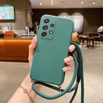 Galaxy S25 Edge: 18 5G Weiche Hülle mit Umhängeband und Crossbody-Riemen