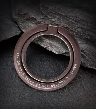 Magnetischer Ring-Handyhalter, abnehmbarer, faltbarer Snap-Grip für Smartphone-Unterstützung, tragbare Handyhalterung