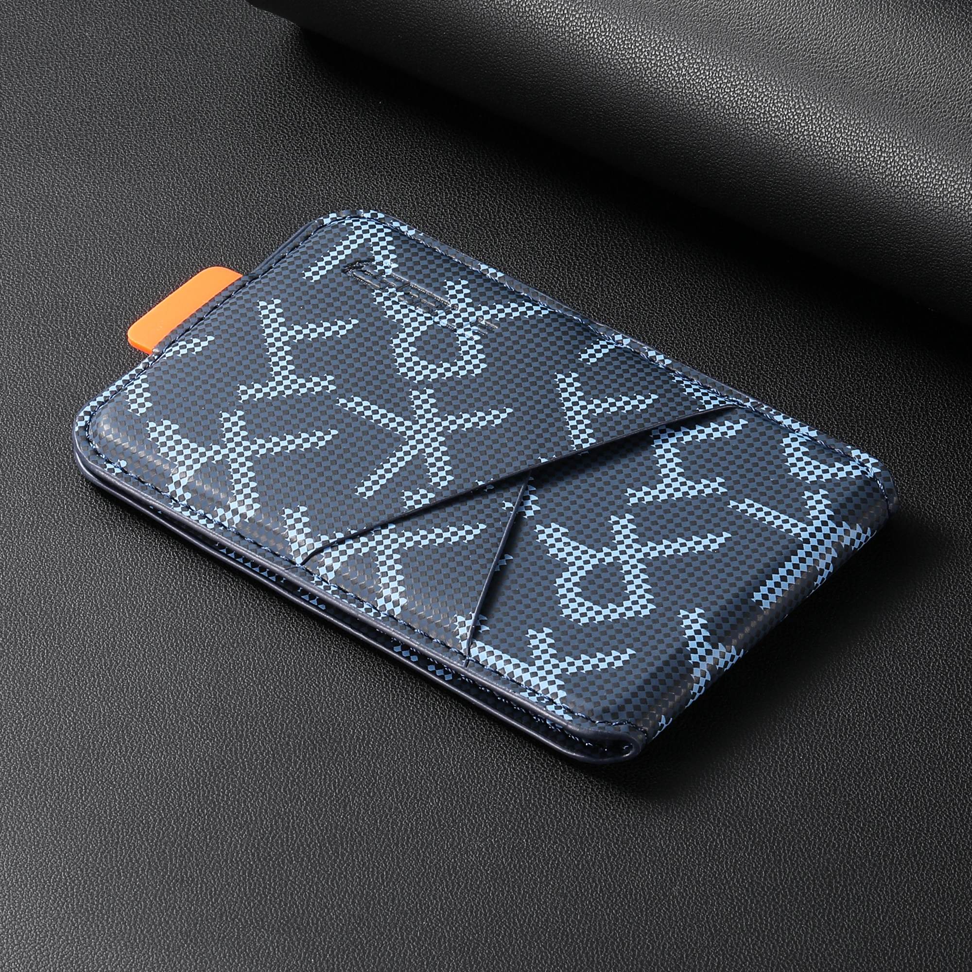 Leder-Geldbörse für MagSafe Magnetischer Handy-Kartenhalter für iPhone 16 15 14 13 12 17 Pro Max Plus Bankkarten-Etui – Bild 3