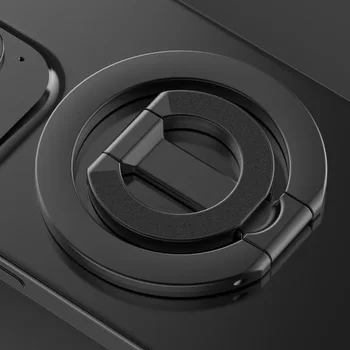 Für MagSafe Doppelseitige Magnetische Telefon Ring Halter Tragbare Falten Handys Ständer Telefon Zubehör Unterstützung Halterung Grip