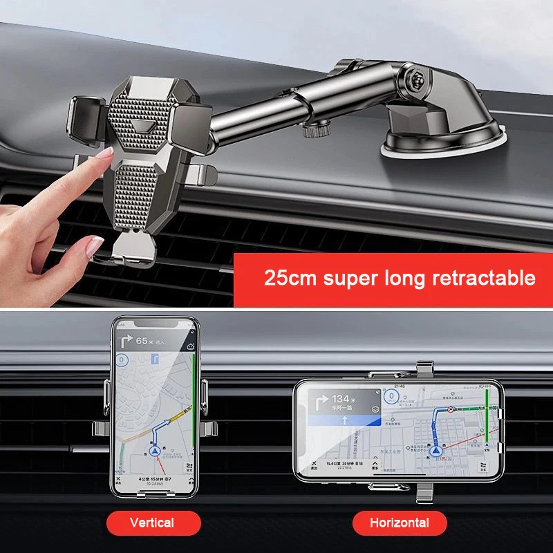 Handyhalterung mit Saugnapf, 360° drehbar, für Smartphones 4 bis 7 Zoll – Bild 3