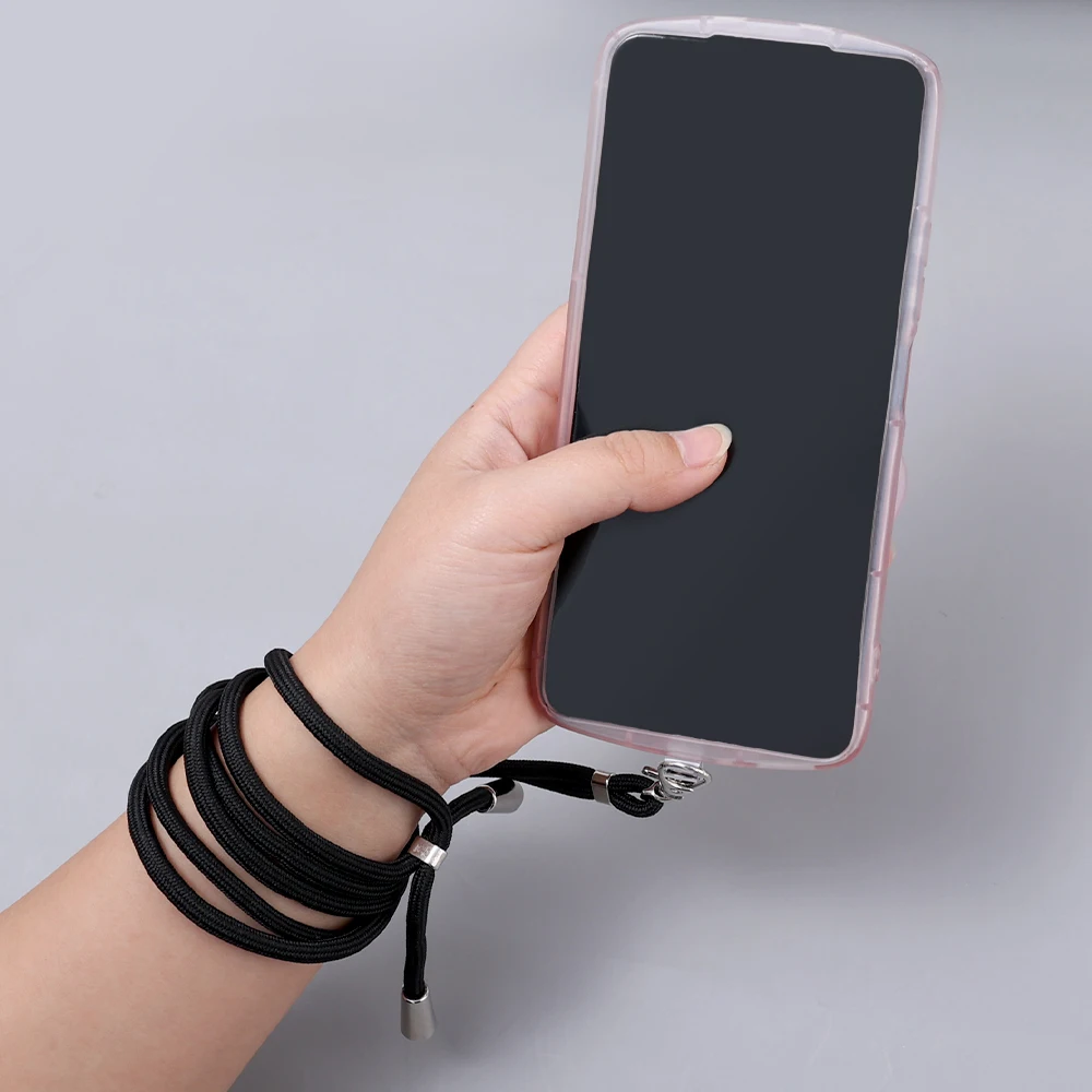 Telefon-Lanyard, universelles Handy-Lanyard mit verstellbarem Nylon-Umhängeband für iPhone 14, 13, 12 Pro X XR 8, 7 – Bild 4