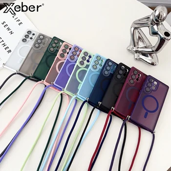 Galaxy S25 Ultra: Crossbody-Seil, verstellbares Lanyard für Magsafe Wireless Charge Case PlusSchutzhülle