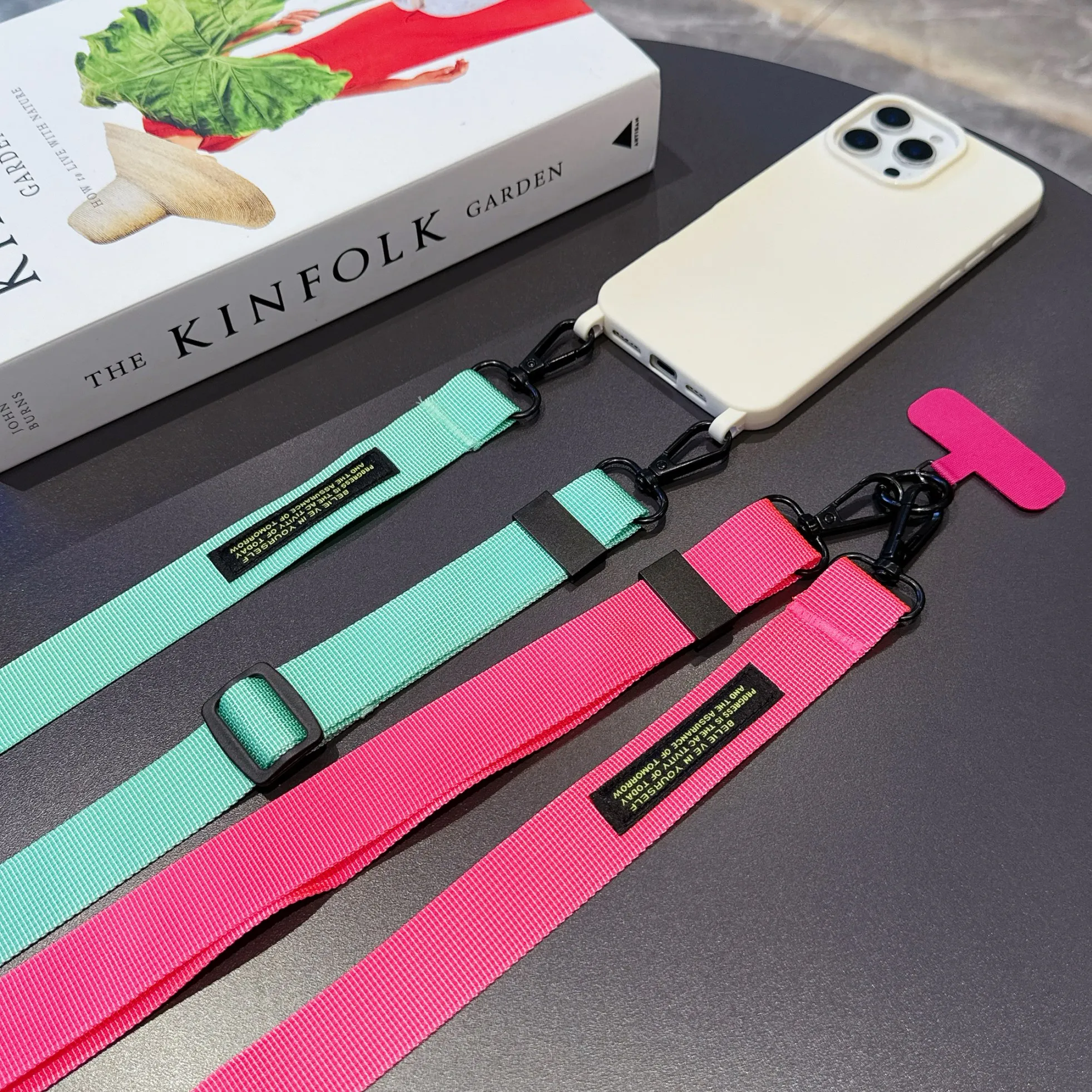 Verstellbares Umhängetaschen-Handy-Universal-Lanyard, diagonal, langes Seil, Schultergurt, Hals – Bild 3