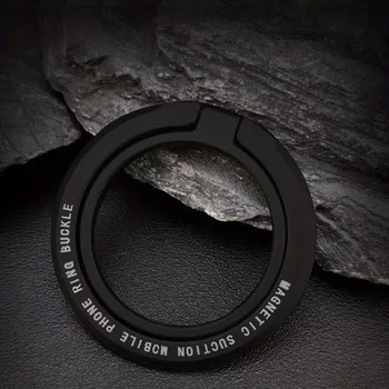 Magnetischer Telefonringhalter für MagSafe, abnehmbarer Fingergriff, 360-Grad-Ständer ° Drehständer für iPhone