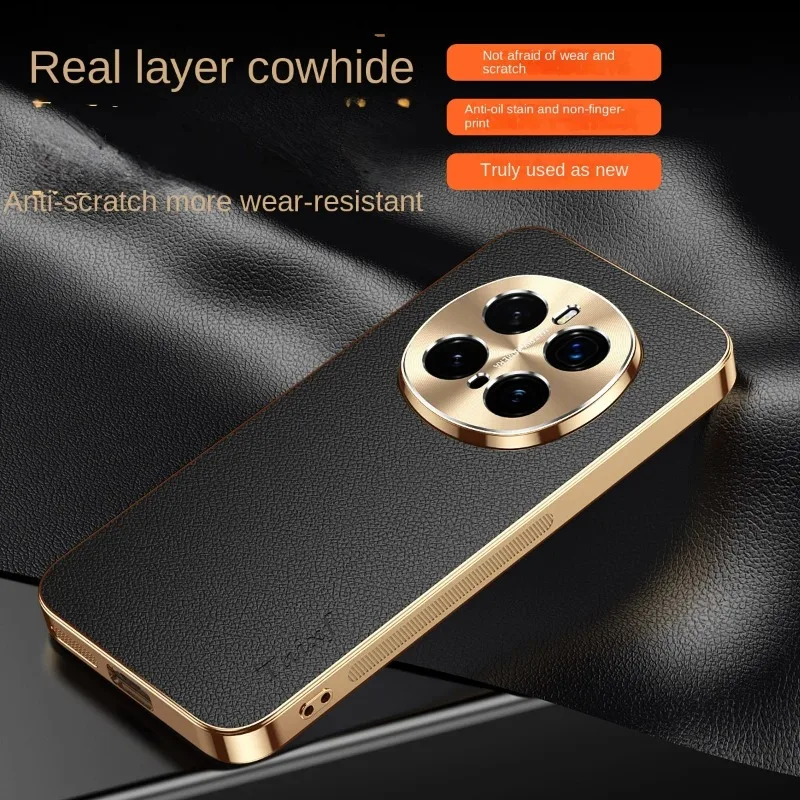 Fall Leder Überzug Stoßfest Abdeckung Für Magic 7 6 5 Pro 7 Lite textur Lichee Muster Fällen Bumper Shell – Bild 3