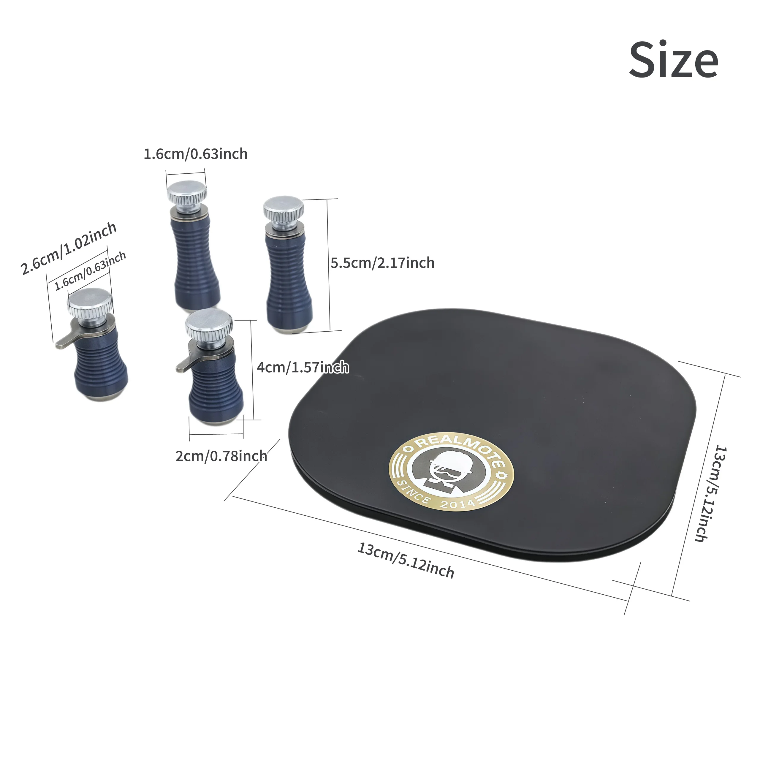 4-teiliges neues Upgrade-Set mit federbelasteten magnetischen Leiterplattenhaltern – starker Magnet, Carbon-Säulen-Design für Telefonreparatur und Löten – Bild 5