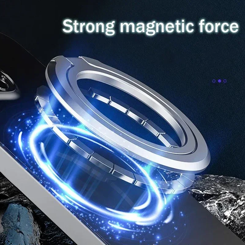 Magnetischer Handy-Ringhalter, Handyhalterung, abnehmbarer Handy-Griff, Ständer für iPhone, MagSafe, Samsung, Xiaomi – Bild 6
