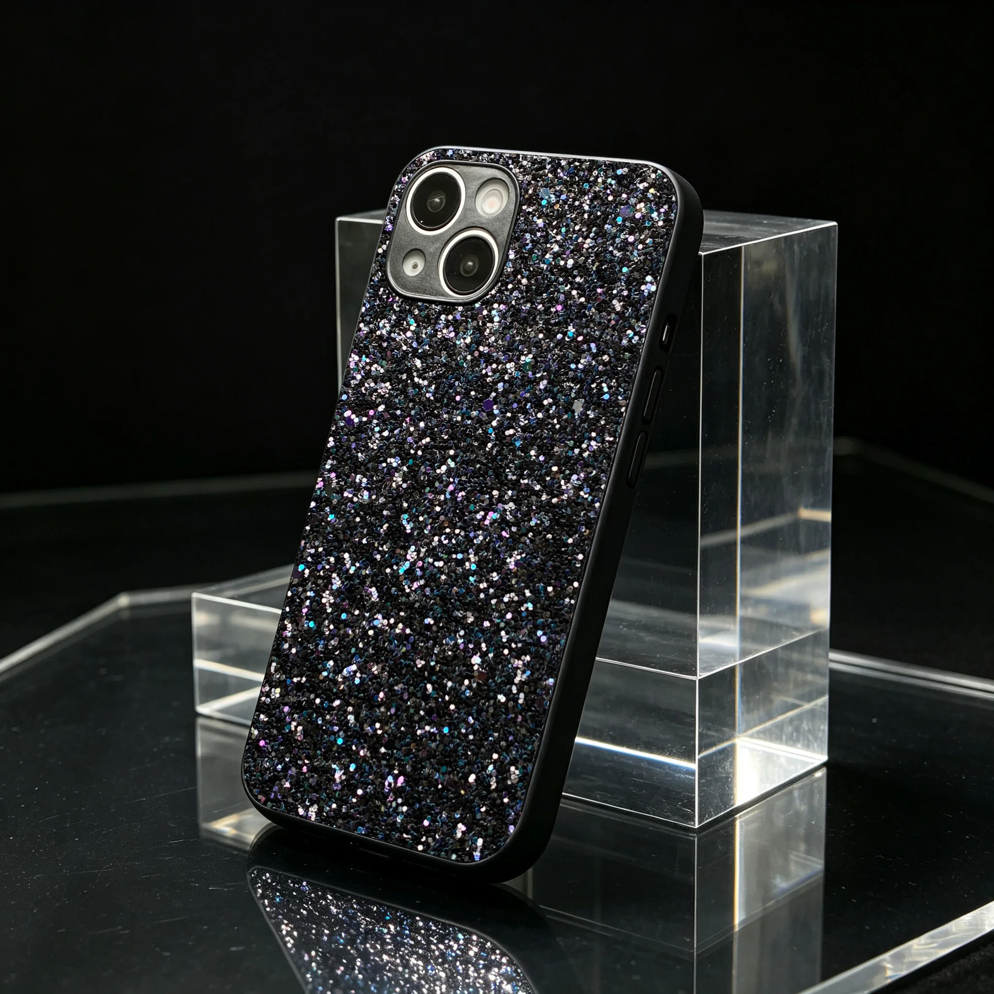iPhone 17 Pro: Luxuriöse Glitzer-Handyhülle – Modische weiche Diamant-Schutzhülle