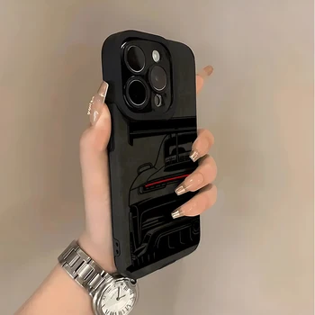 iPhone Air: Coole Sportwagen-Handyhülle Kunstlederhülle