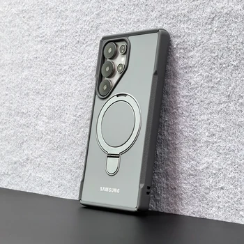 Galaxy A17: Magnetische Ringhalter-Hülle 37 17 07 56 36 26 16 06 54 14 Ständer-Handyhülle