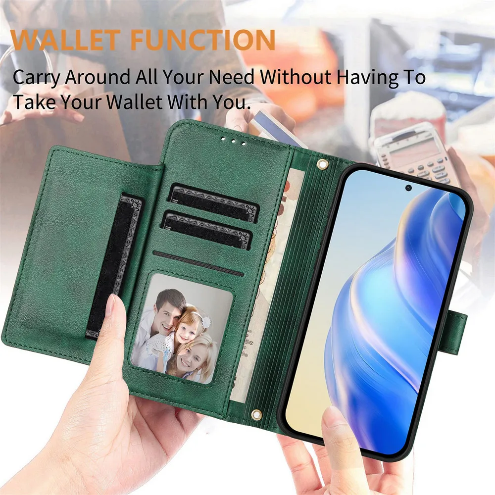 Flip Case Reißverschluss-Lederhülle Luxus-Cover 13T 13S 15R 15T Funda – Bild 4