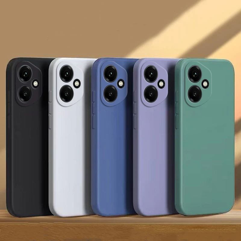 Honor 400: Hülle, flüssiges Silikon, schlichte Hülle, Hülle, TPU, Anti-Drop-Telefonschutz, Hülle