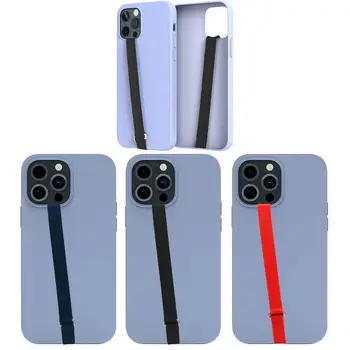 Slicone Grip Telefon Hand Finger Ring Halter Strap Seile Armband Hand Band Für Samsung Für iPhone ständer