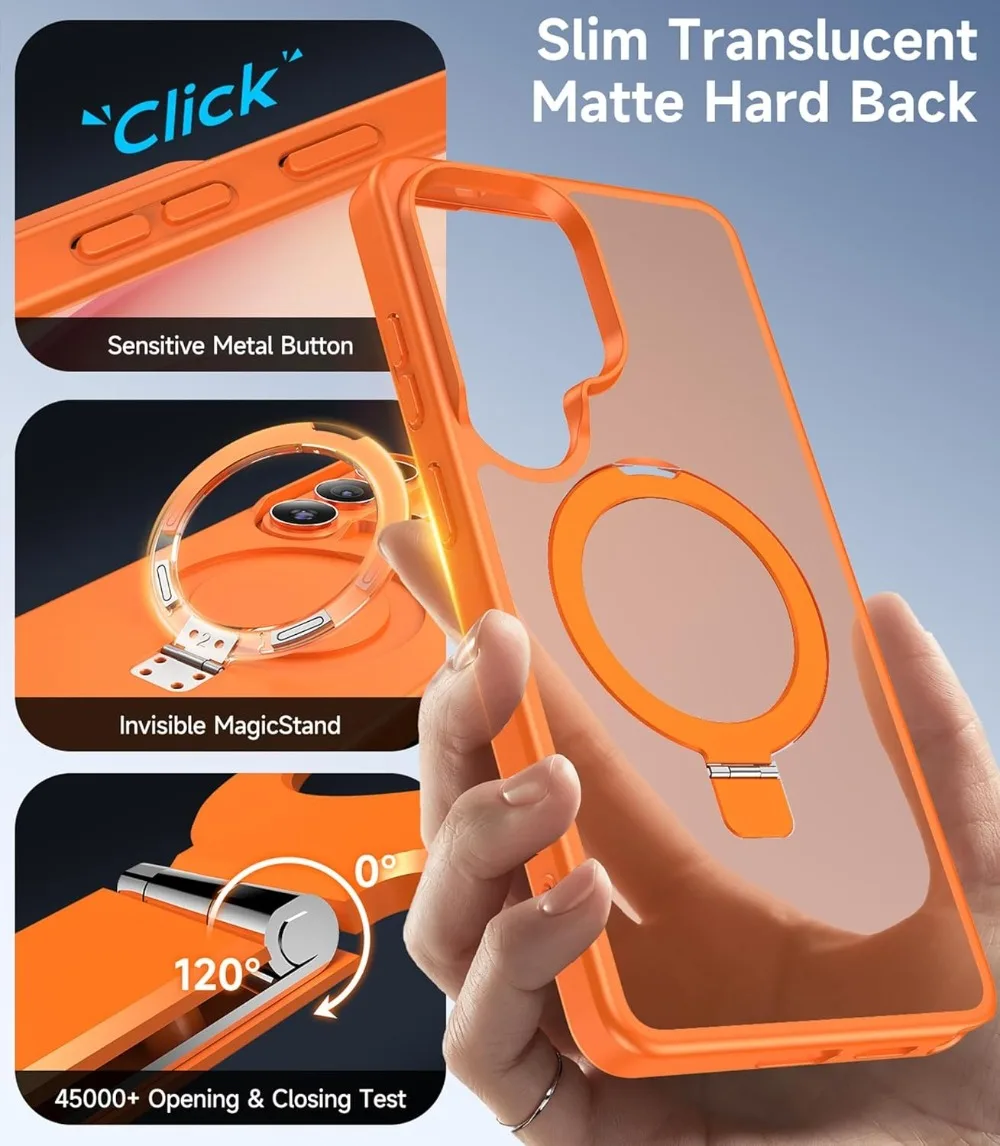 Hülle mit MagSafe Magnetischer Halterung Ständer Cover – Bild 4