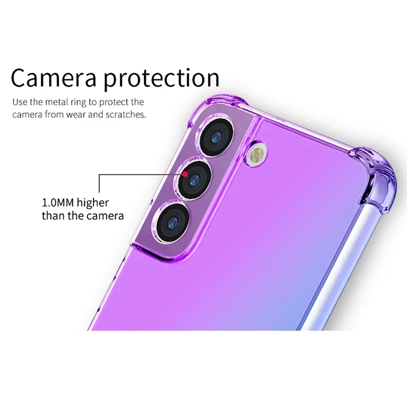 Gradient Airbag Stoßfeste TPU-Hülle Schutzhülle Funda – Bild 5