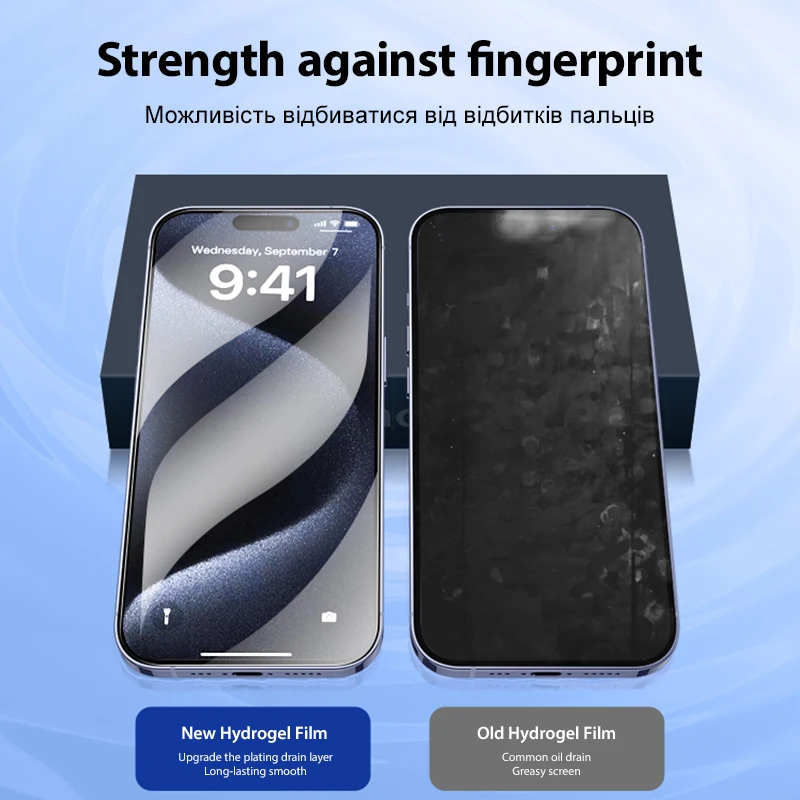 3Pcs Weiche Hydrogel Film Schutzhülle Silikon TPU Screen Protector – Bild 5