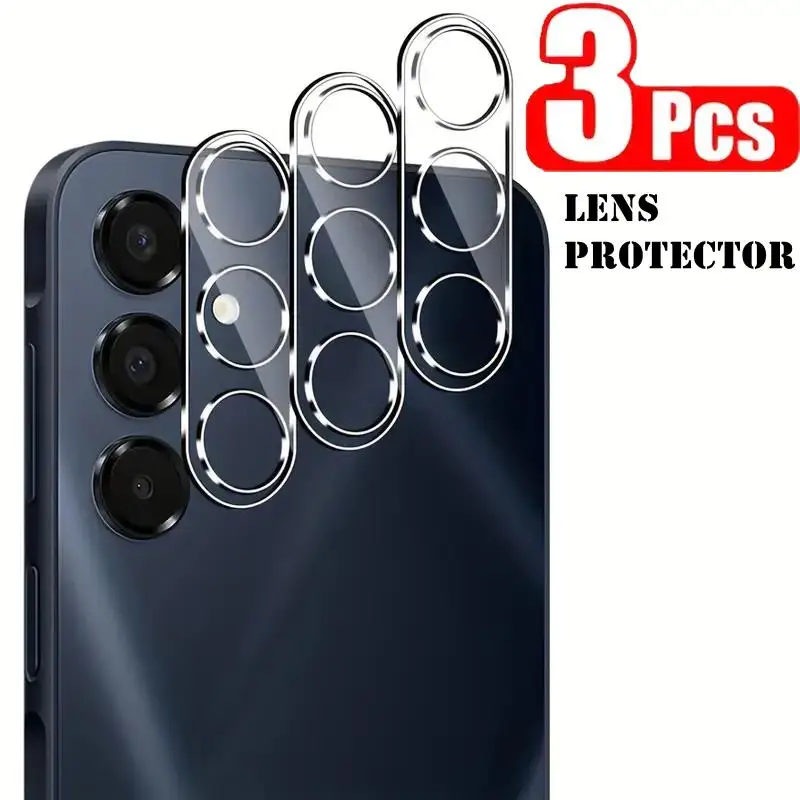 3Pcs 3D Volle Abdeckung Objektiv Schutz HD Glas Schutz Kamera Film – Bild 2