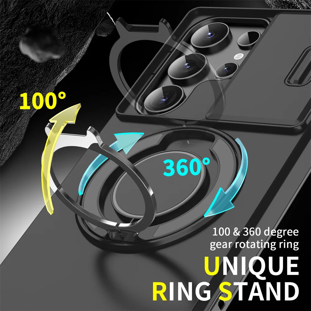 Magnetische Ringständer-Handyhülle Cover – Bild 4