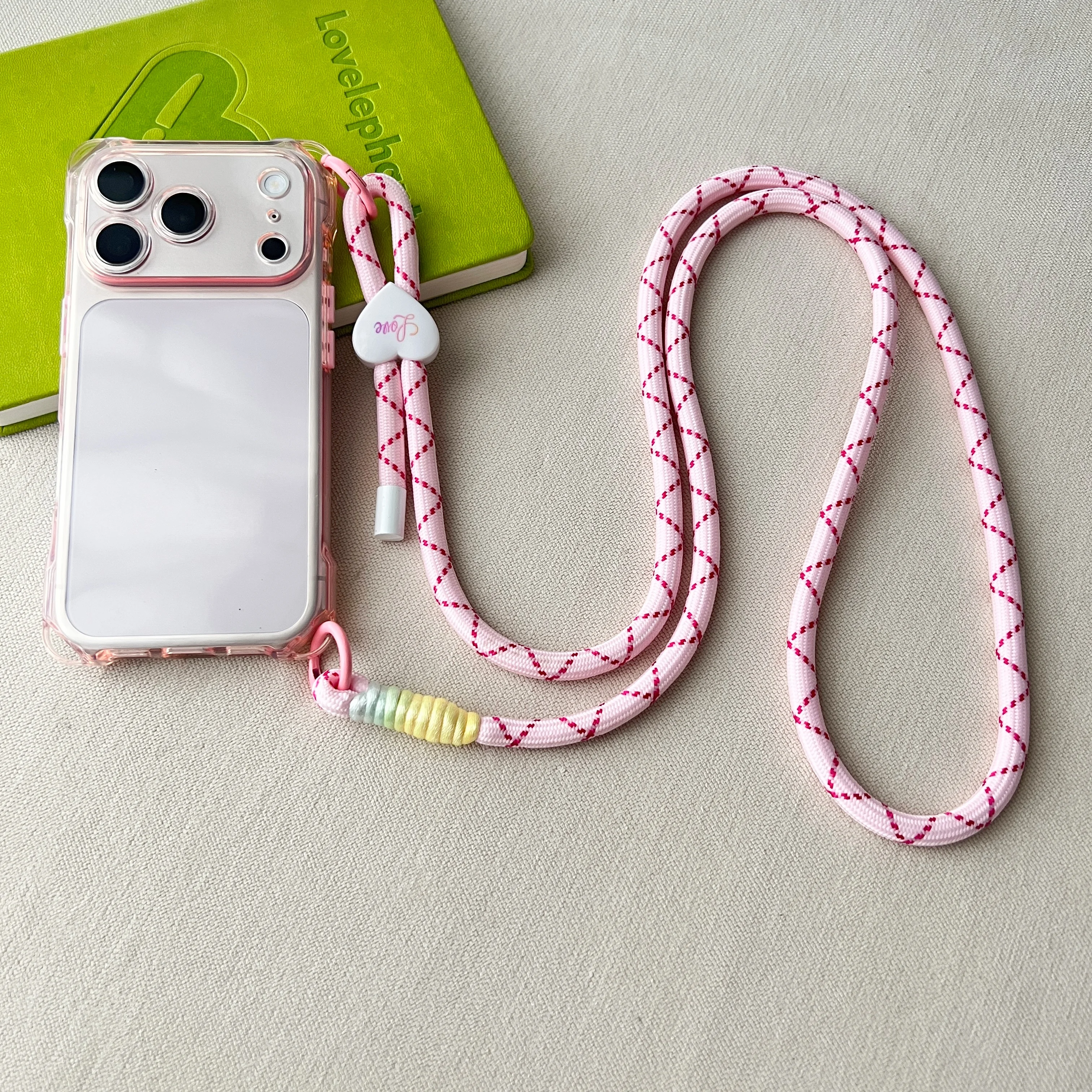 Verstellbare Lanyard-Handyhülle – Cross-Body Long Strap Tragegurt Luftschutzhülle – Bild 2