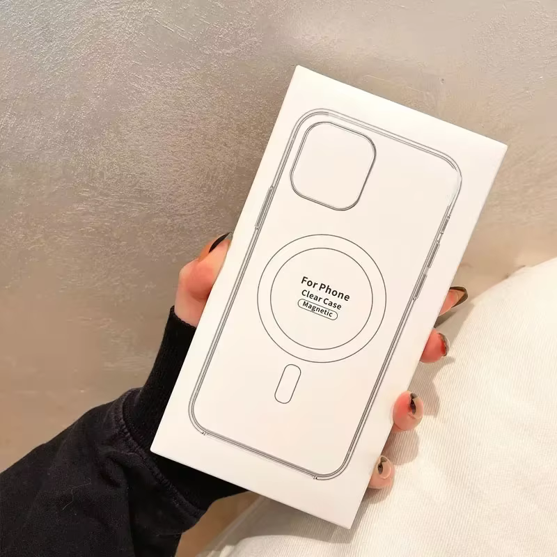 Für Magsafe Magnetische Drahtlose Lade Telefon Fall Klar Abdeckung – Bild 2