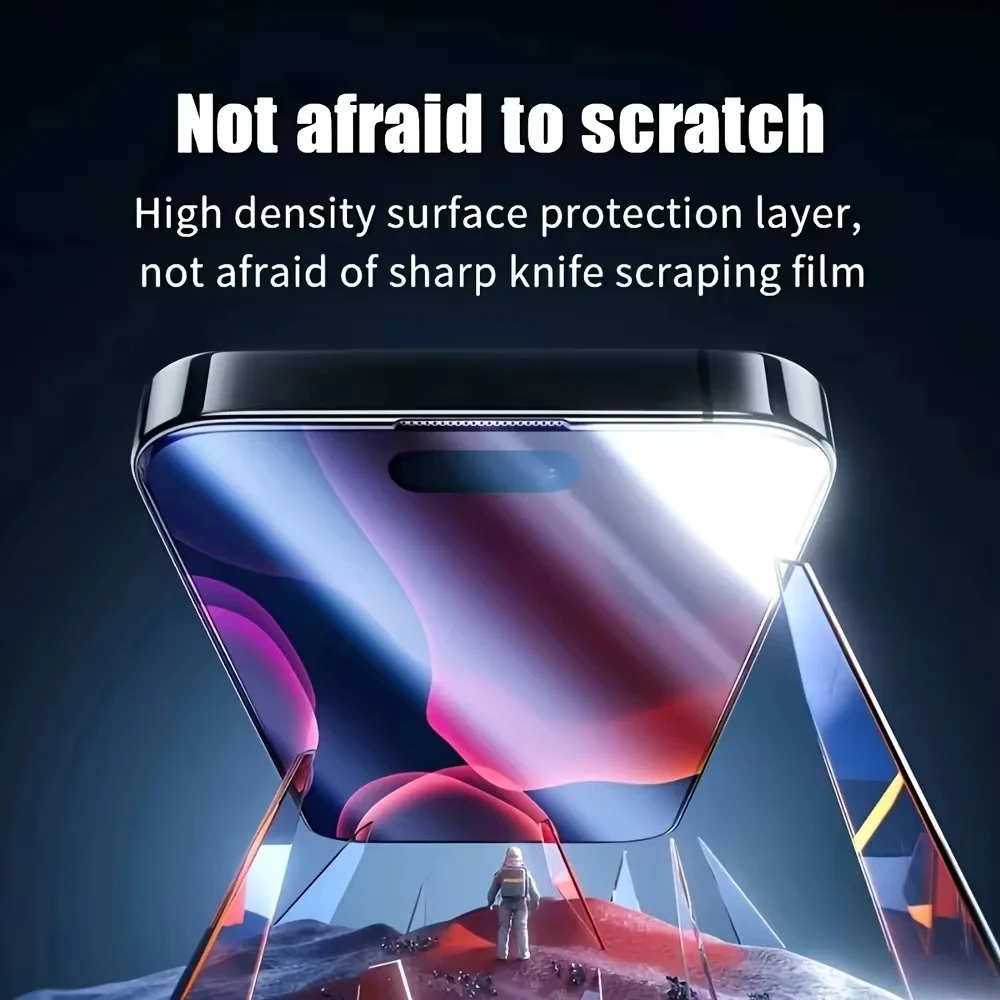 5 Stück Einfach zu Installierende HD-Displayschutzfolie Gehärtetes Glas – Bild 5