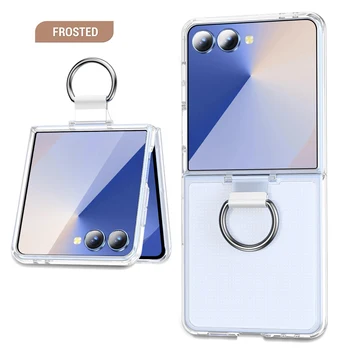 Stoßfeste Rüstung mit Ringhalter Handyhülle Flip6 5G Hard PC Back Cover