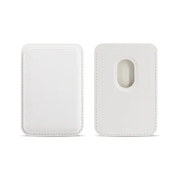 iPhone 17: Magnetischer Kartenhalter aus Leder PU-Kartenhülle Ausweiskartenhalter Handy-Rückseitenaufkleber-Tasche für Magsafe Kartenhalter-Abdeckung