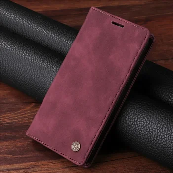 Galaxy A25: Leder-Brieftaschenhülle Flip Cover