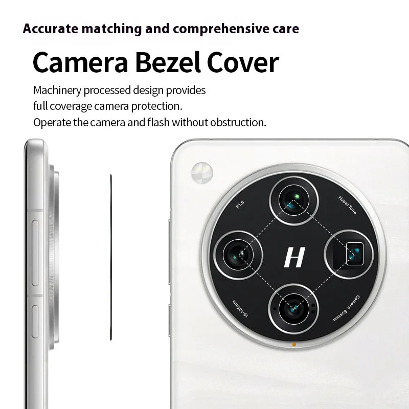 Ultra Telefon Kamera Protektoren Metall Hohl Objektiv Rahmen für Find X8 Pro Frosted Anti Scratch Objektiv – Bild 6