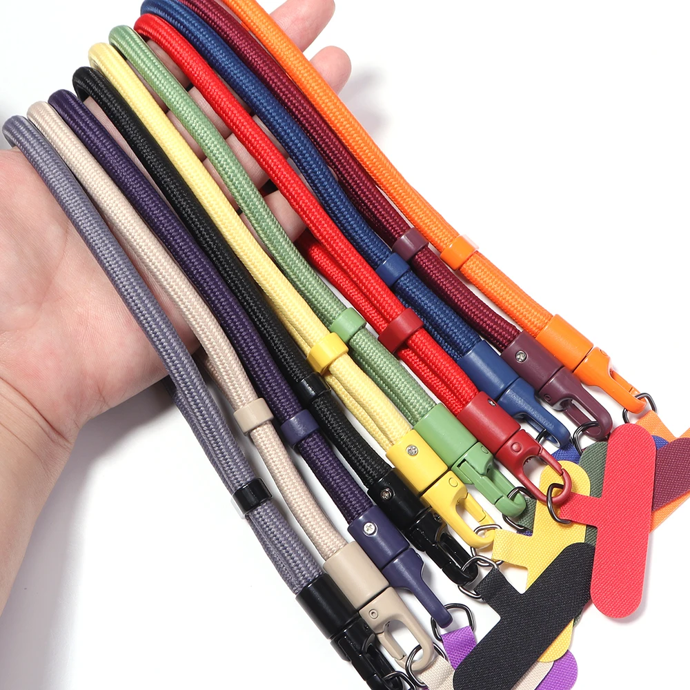 1 Stück Universelles Verstellbares Handy-Umhängeband Kurzes Handgelenksband mit Selbstverriegelung und – Bild 3