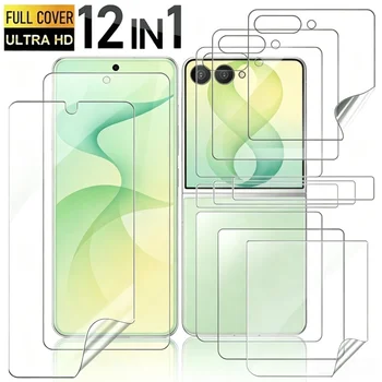Galaxy Z Flip6: Flip7 Hydrogel Film Weiche Anti-scratch Screen Protector scharnier Aufkleber Filme