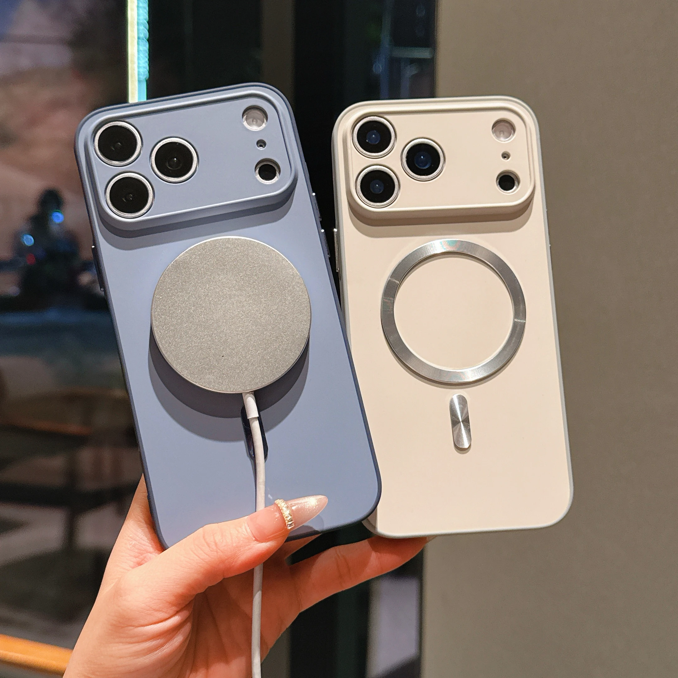 Magnetische Handyhülle für MagSafe Kabelloses Laden – Bild 4