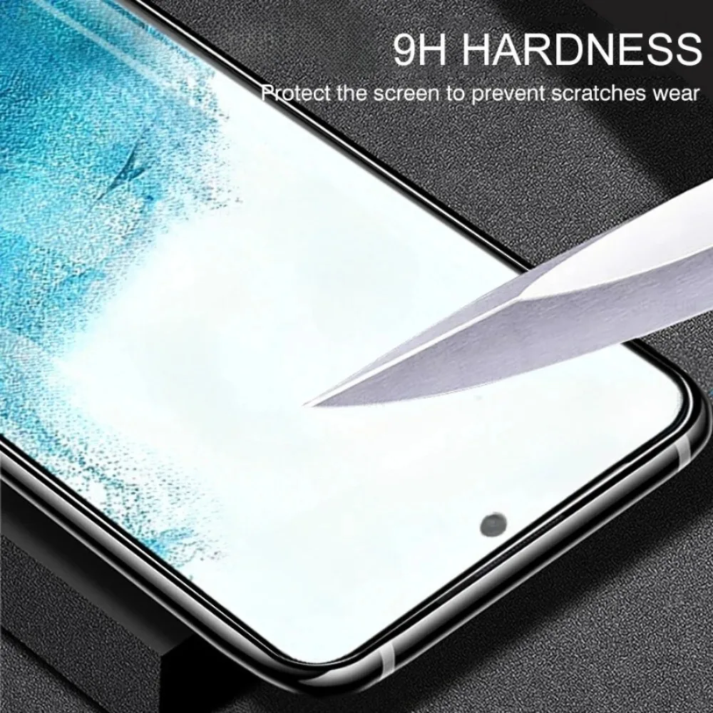4 stücke Volle Abdeckung Gehärtetem Glas Screen Protector Glas sansung Schutz Film – Bild 6