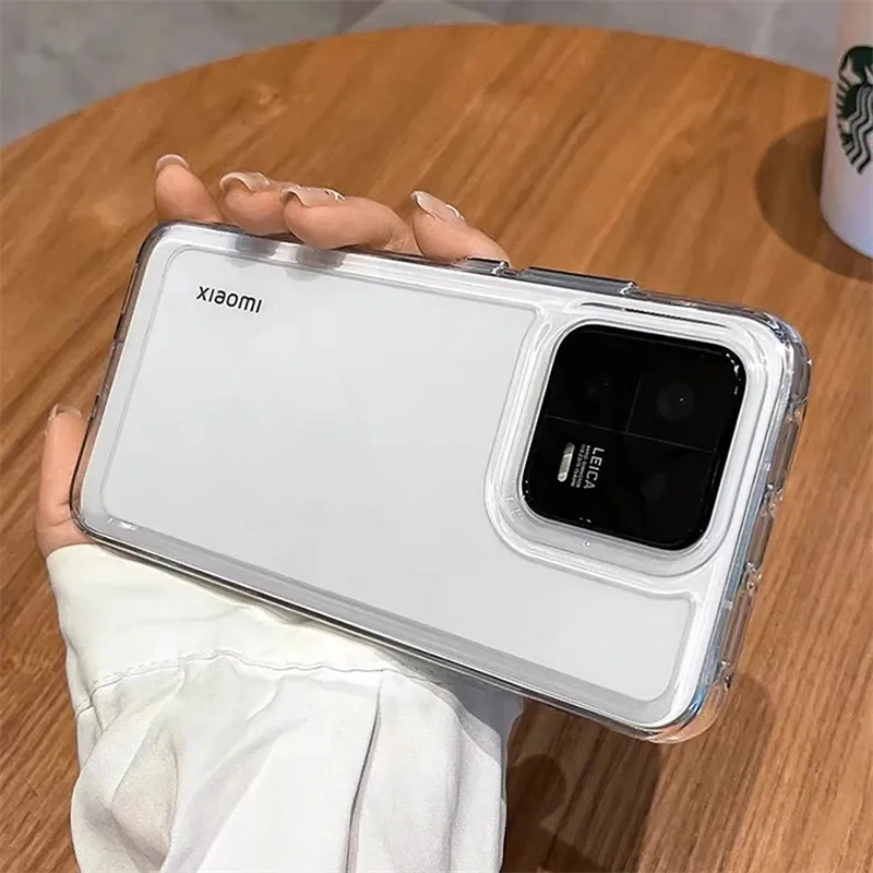 HD Transparente Acryl-Telefonhülle Luxus klare stoßfeste Abdeckung – Bild 6