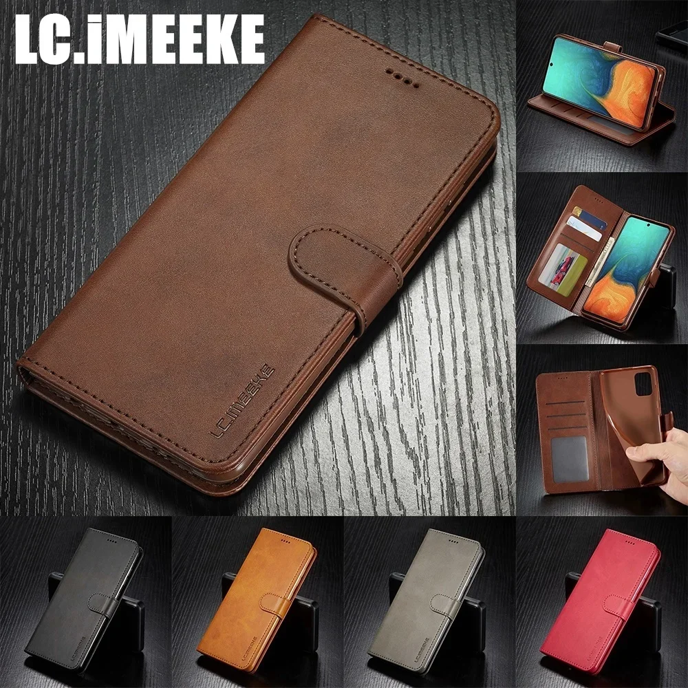 Galaxy S25 Ultra: Leder-Brieftaschenhülle Flip Cover