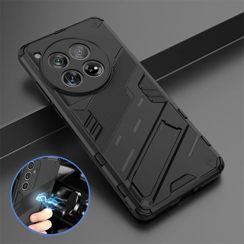 OnePlus 12: 10T 10R Fall Auto Magnetische Halter Ständer Rüstung Coque 2T N200 CE3 Lite Zurück Abdeckung