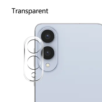 Galaxy S25+: 2PCS Schwarz Kamera Gehärtetes Glas Rand HD screen Protector Galaxi Schlank 3D Objektiv abdeckung