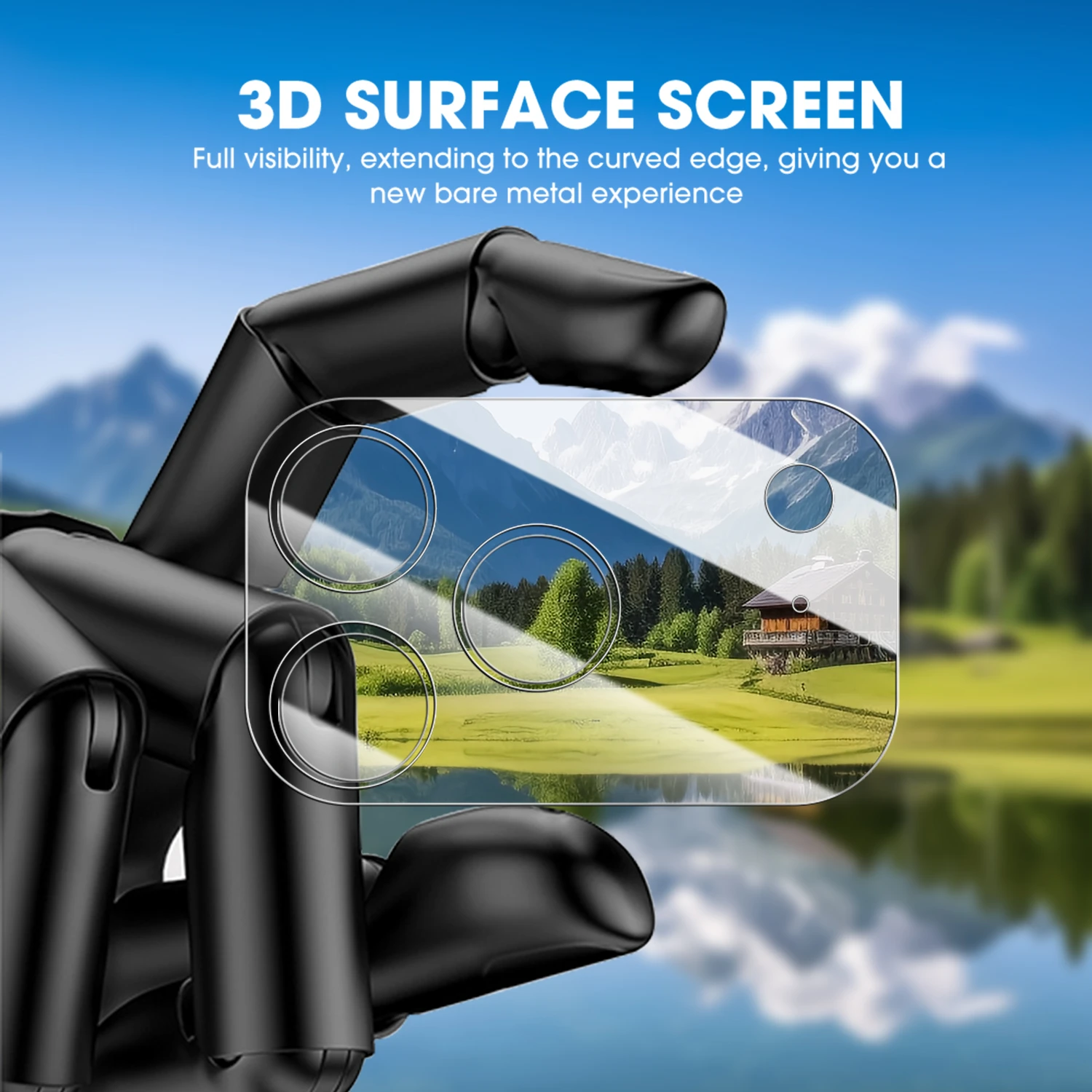 1-5Sets 17PM Vollständige Abdeckung Kamera Objektiv Gehärtetem Glas Anti-scratch Objektiv Schutz Film – Bild 5