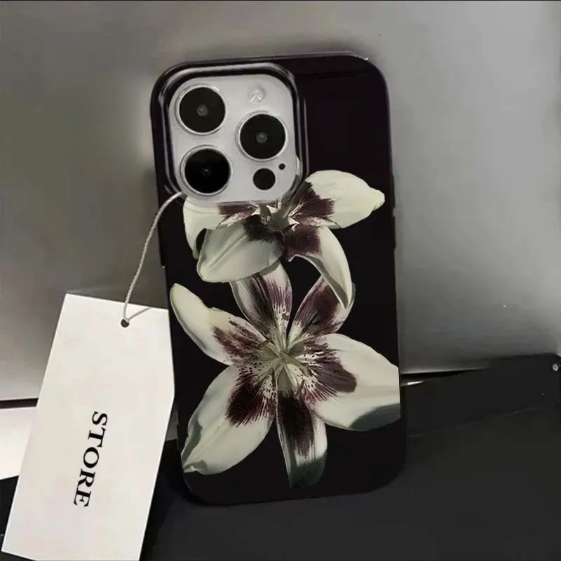 Bunte Blumen weiche Handyhülle SE2 Cover Case Funda Bumber – Bild 2