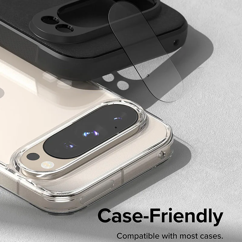3PCS HD Zurück Hinten Kamera Screen Protector Film Anti-scratch gehärtetem Glas Objektiv Ring Abdeckung – Bild 2
